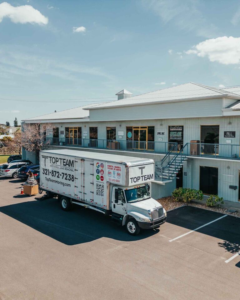 top team commercial movers working together